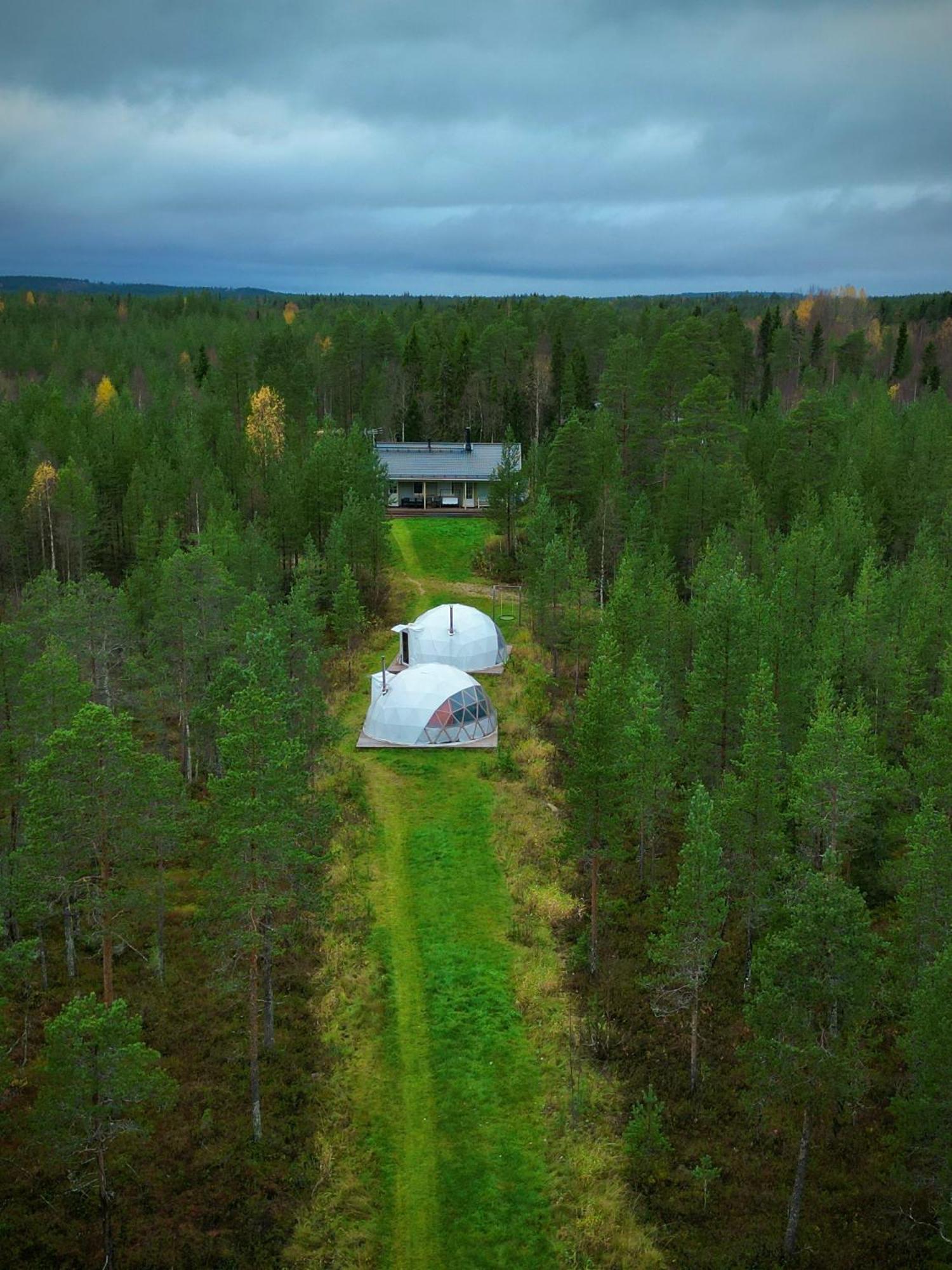 Pandomes Aurora Igloo Hotel Rovaniemi Exterior foto